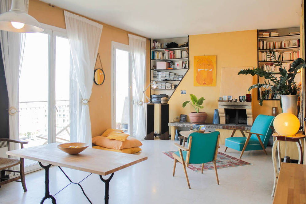 Marseille Penthouse Apartment (Airbnb): Seating Area