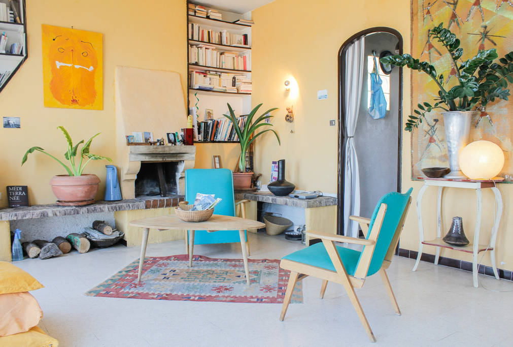 Marseille Penthouse Apartment (Airbnb): Seating Area