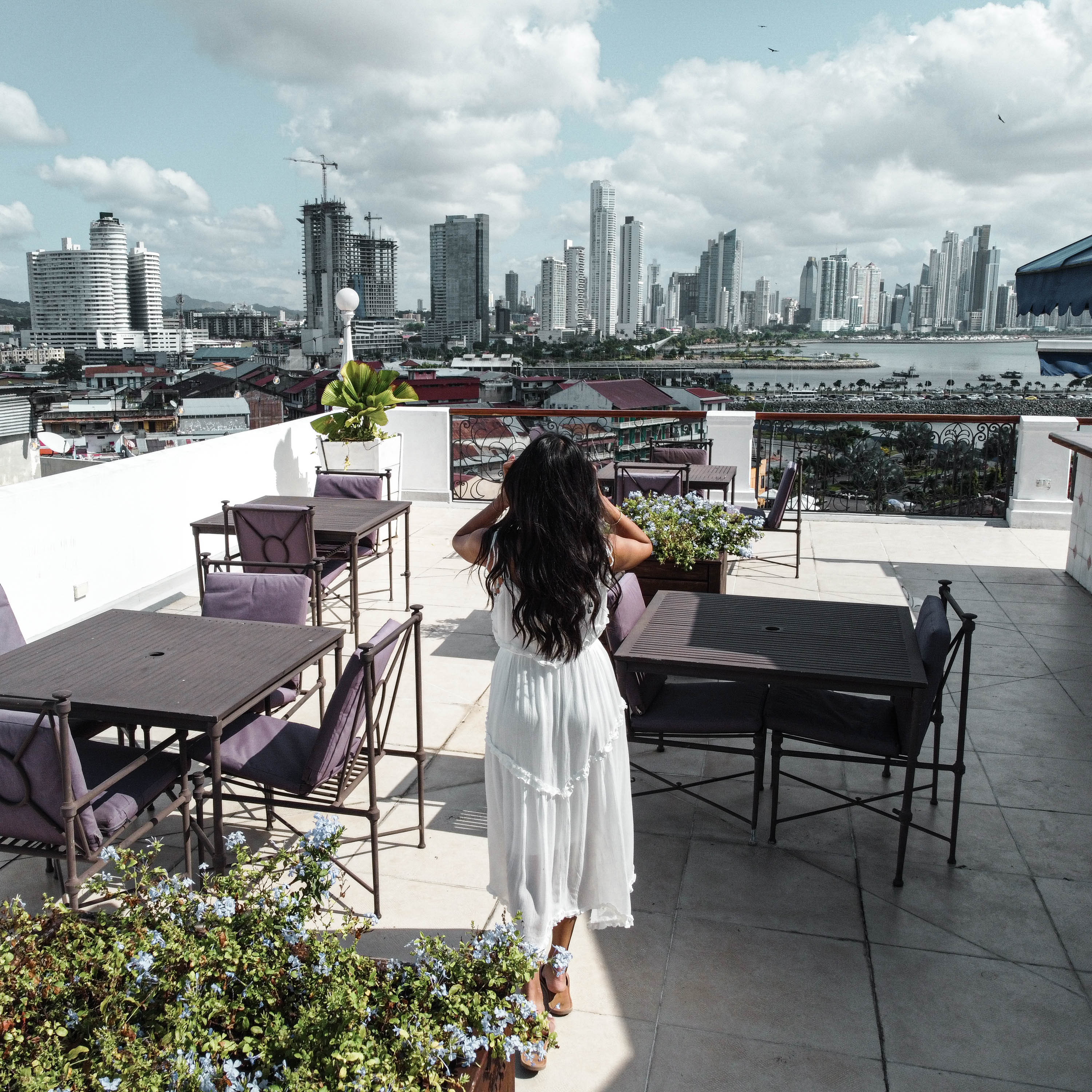 Las Clementinas - Rooftop View of Panama City Skyline
