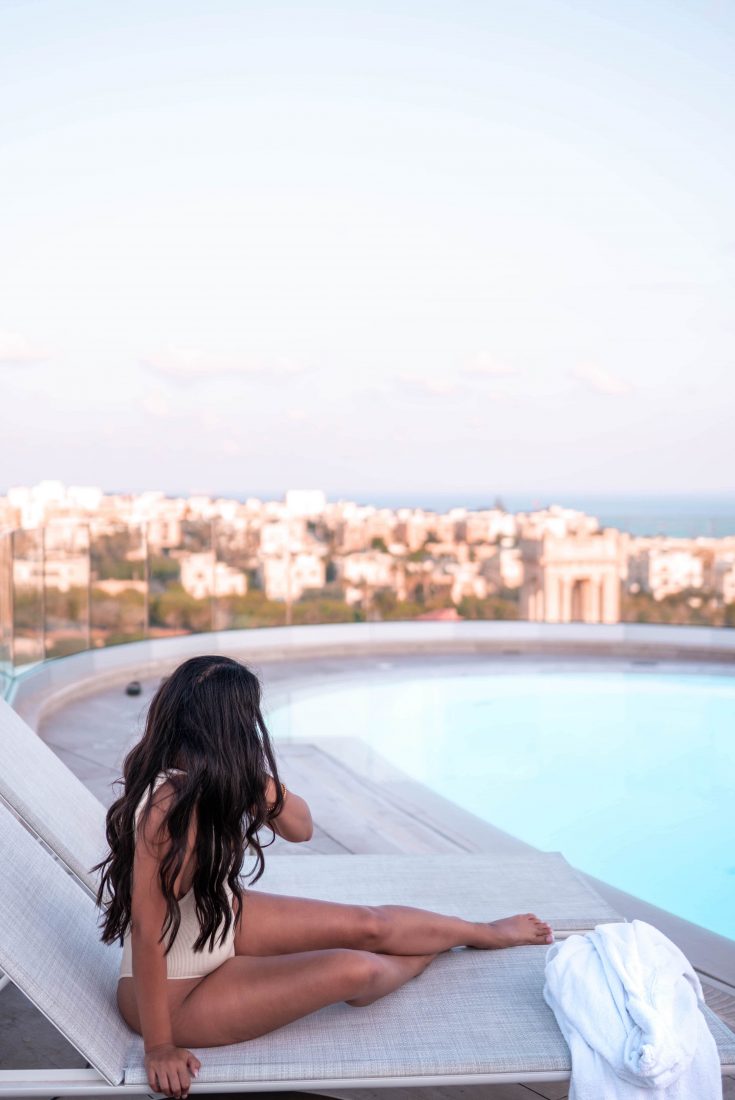 Hyatt Regency Malta Rooftop Pool View